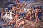 William Dyce Neptune Resigning to Britannia the Empire of the sea Spain oil painting artist